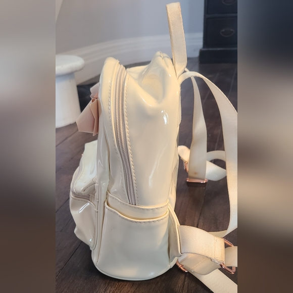 Ted Baker cream/pink mini backpack - Picture 4 of 8